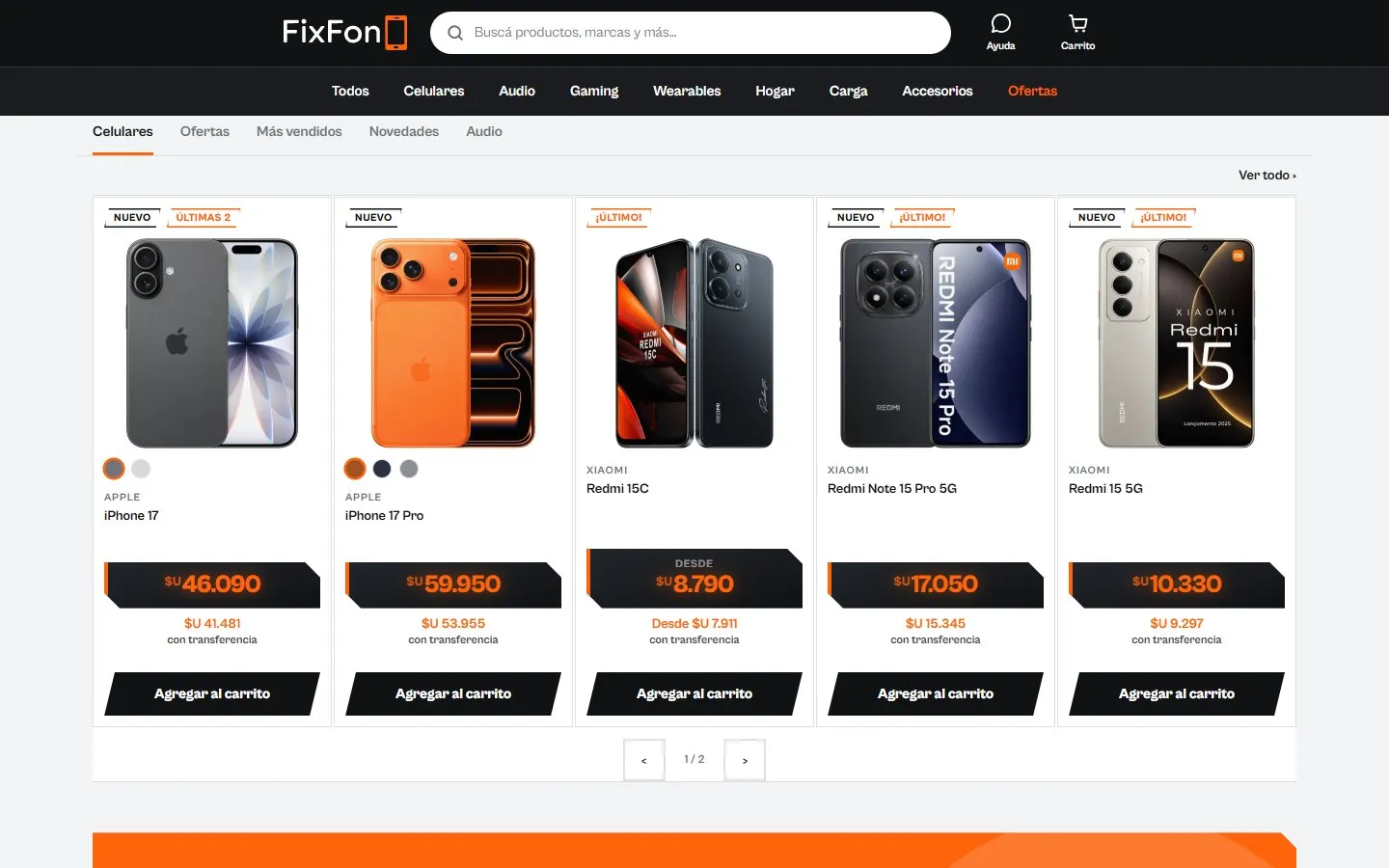 FixFon: Lo más buscado