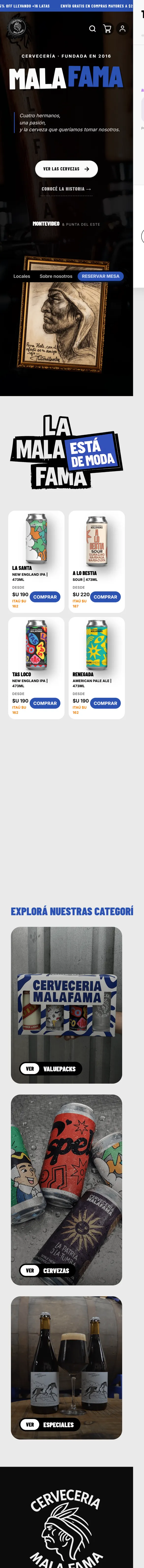 Mala Fama en el celular
